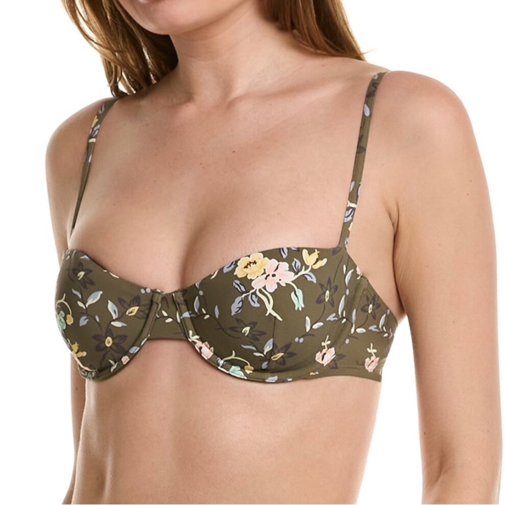 Two piece NWT Tory Burch Olive Bikini Size Small